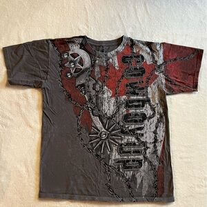 NWOT Graphic Tee with Cowboy Up Design